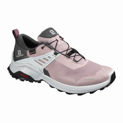 Salomon X RAISE GORE-TEX - Naisten Vaelluskengät - Pinkki